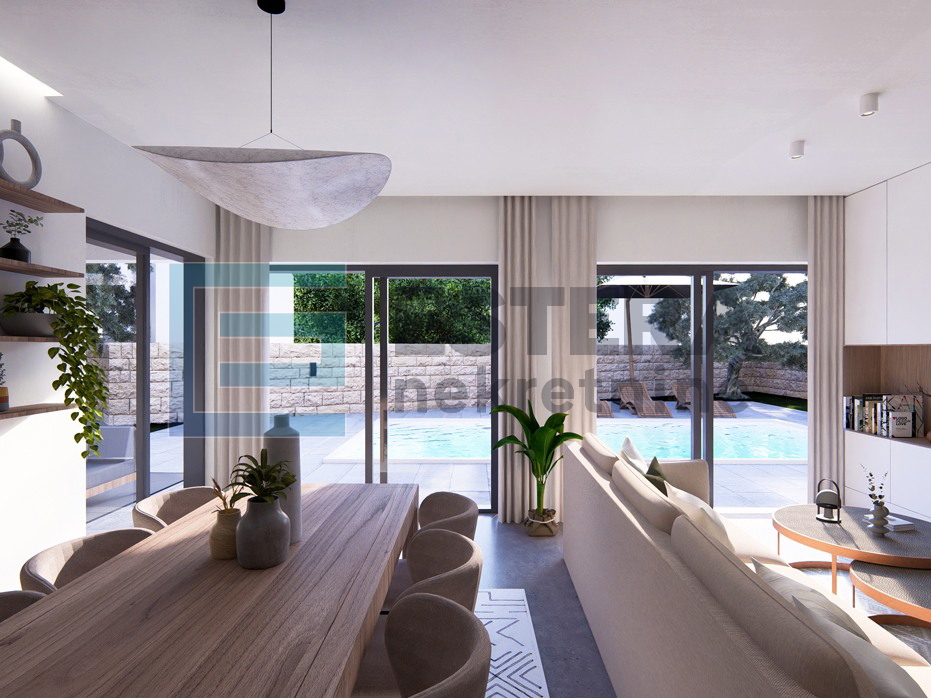 Apartman PRODAJA Petrčane S1, bazen i vrt, 3s