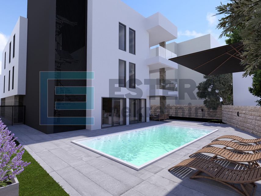 Apartman PRODAJA Petrčane S1, bazen i vrt, 3s