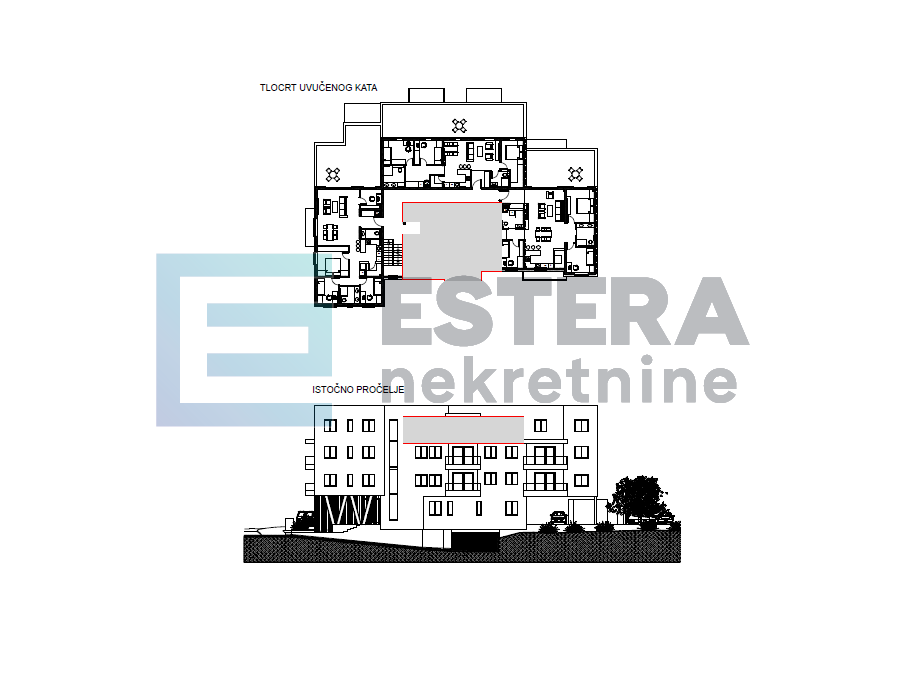 NOVOGRADNJA stan S18, 76 m2, Zaprešić, Centar, 3s, 3. kat