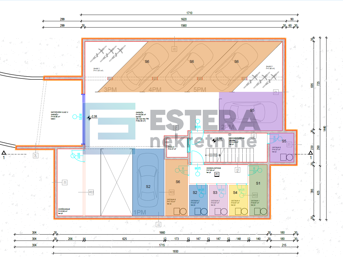 Stan NOVOGRADNJA PRODAJA Zadar, Višnjik, 87 m2 , 1. kat, 2 PM, spremište, lift