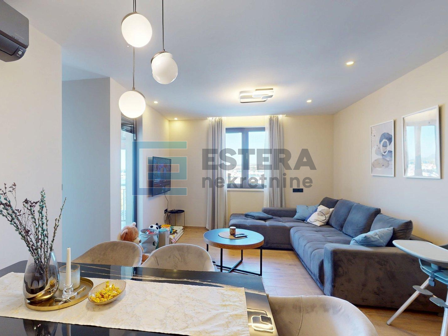 Stan PRODAJA 1. red do mora, Biograd na Moru, 79 m2