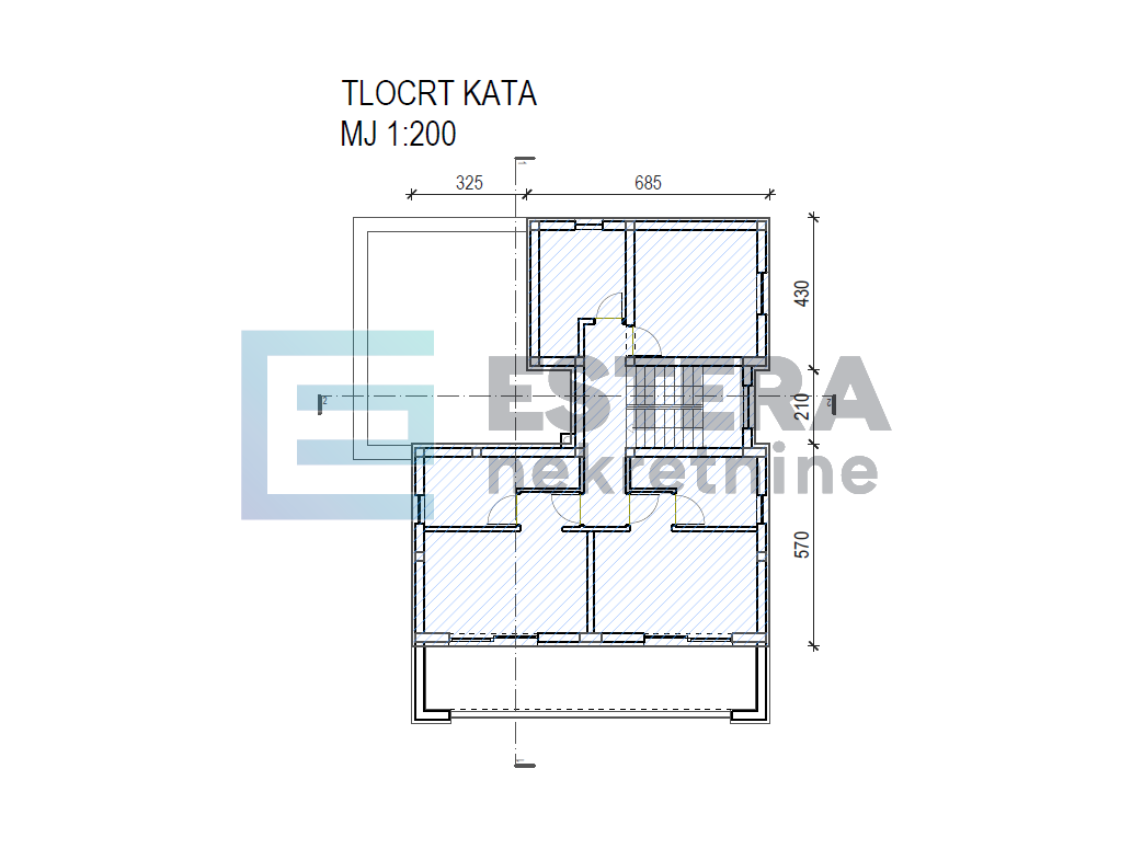 Kuća s bazenom  "B" PRODAJA Vrsi 279,64 m2