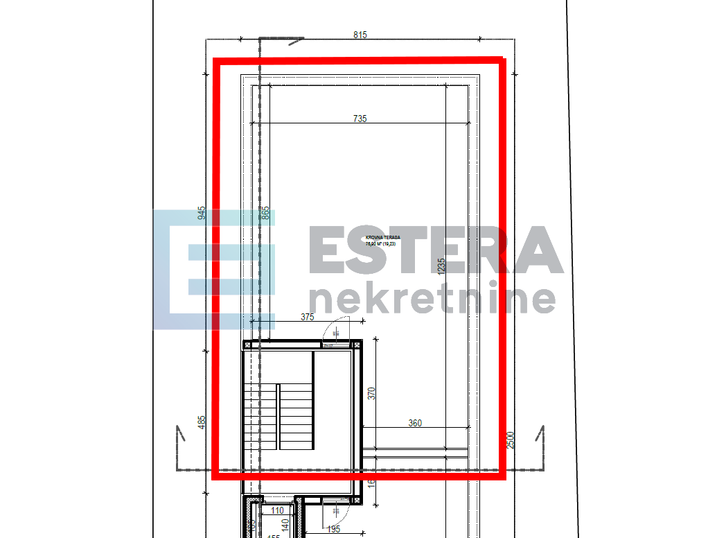Apartman S4 97 m2 PRODAJA Sveti Filip i Jakov, 3s, 2. kat, parking, krovna terasa
