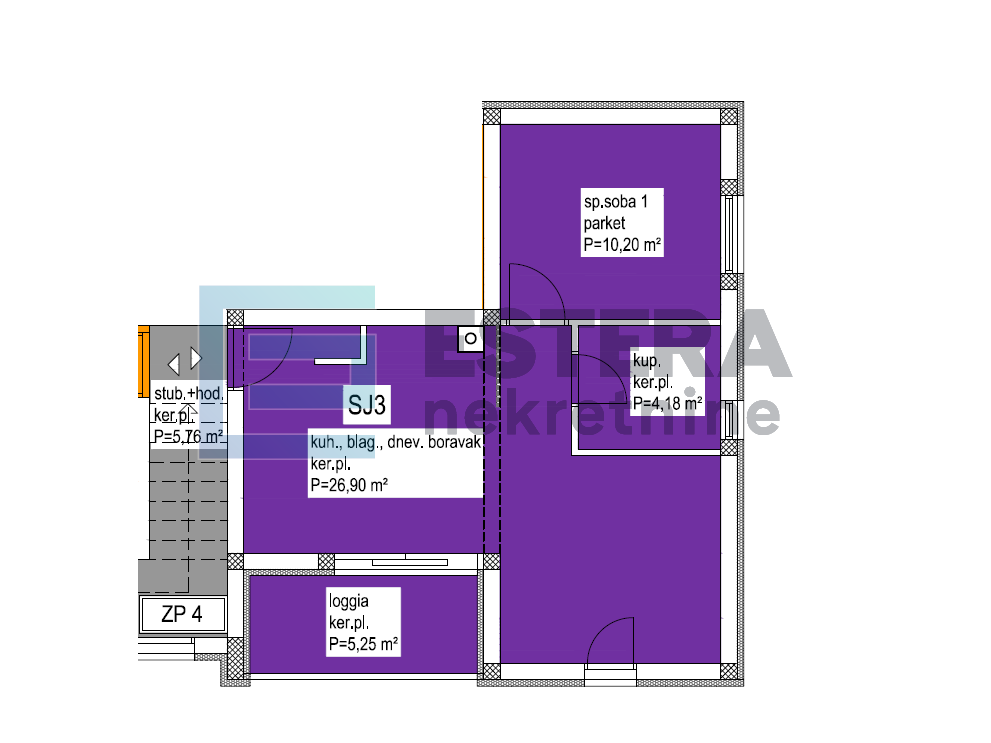 Apartman prodaja Biograd na Moru 61 m2 NOVOGRADNJA