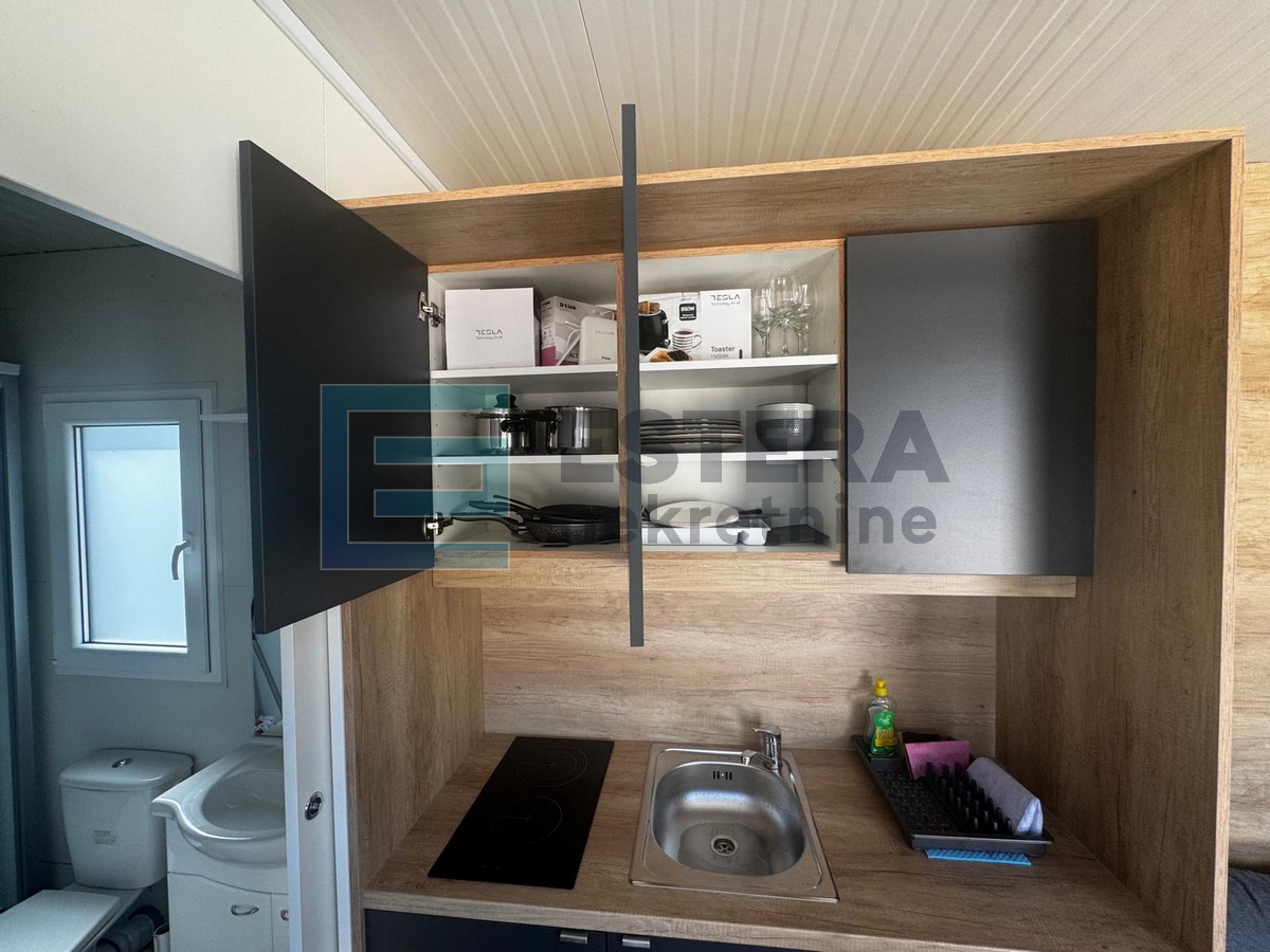 Mobilna kućica PRODAJA u kampu Drage,  28 m2