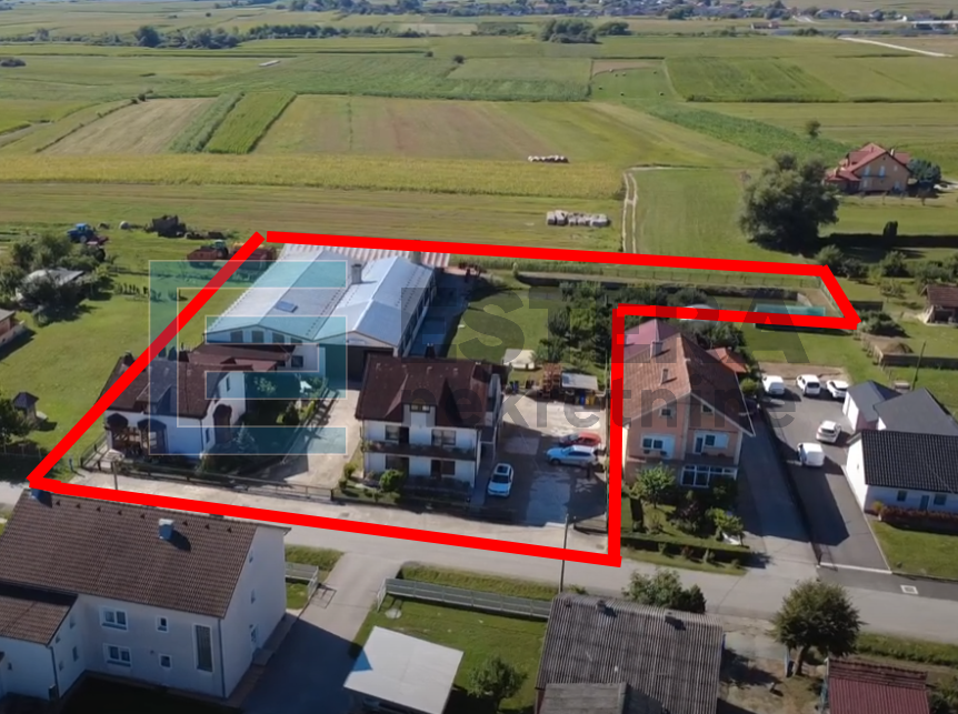 Prodaja stambeno poslovnog kompleksa, dvije kuće i proizvodna hala, Vrbovec