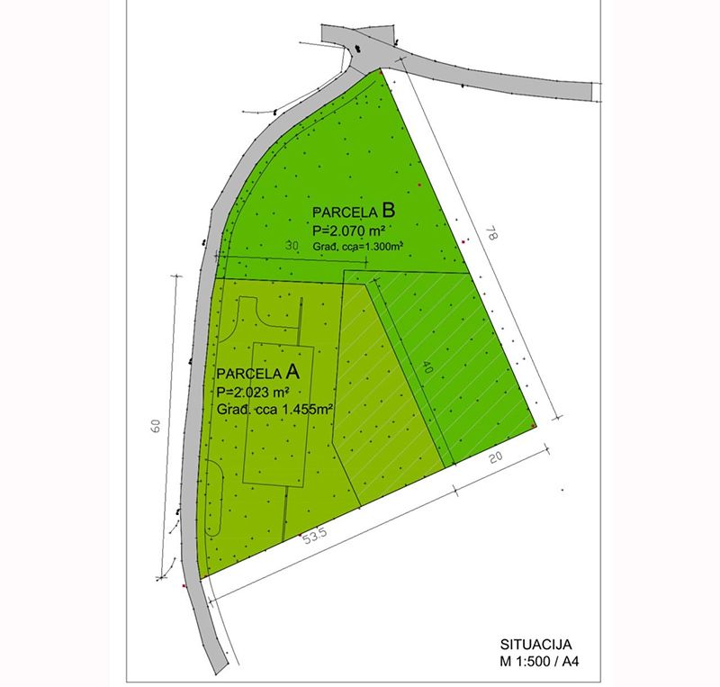 Gradilište s pogledom koji oduzima dah