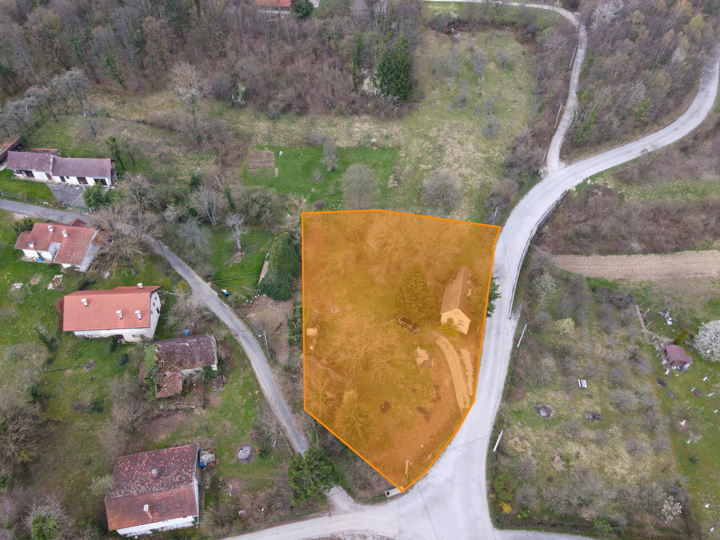 Baugrundstück am Stadtrand von Samobor