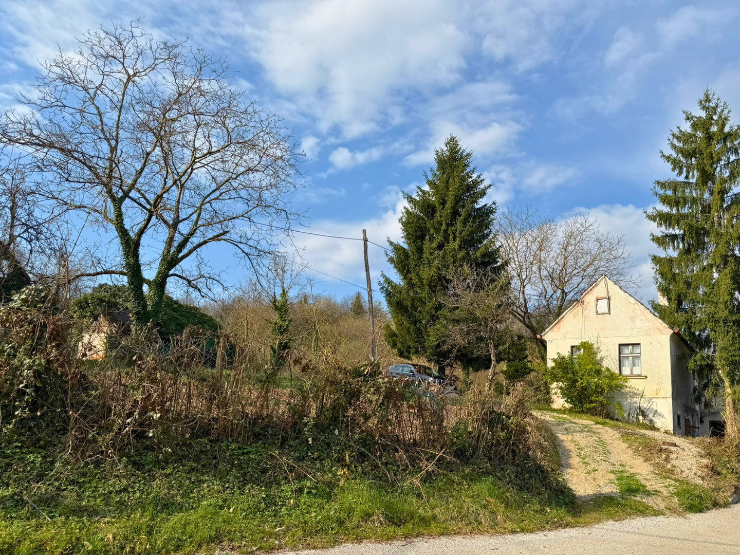 Baugrundstück am Stadtrand von Samobor