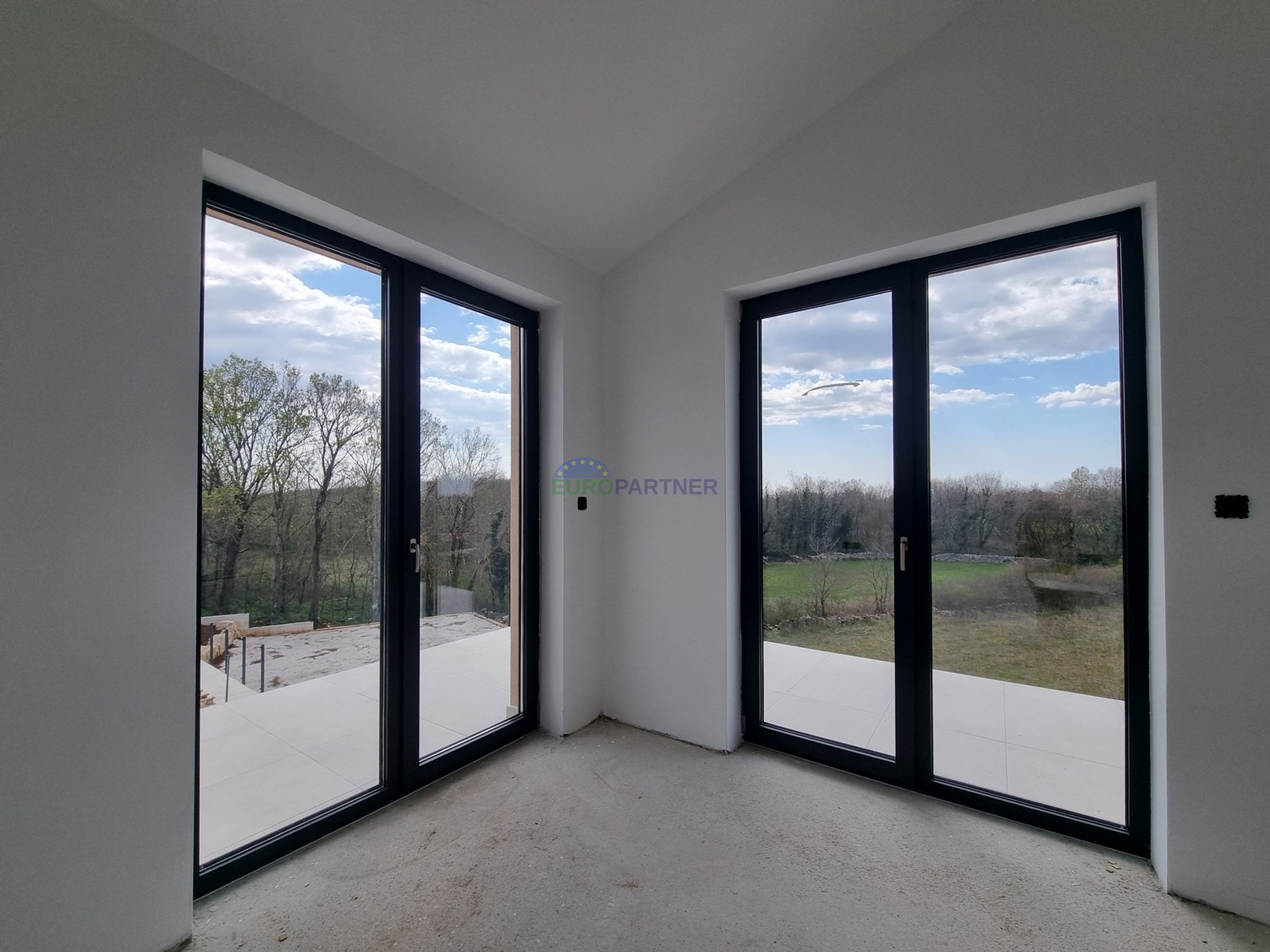 A beautiful villa with an open view of nature, Višnjan, surroundings