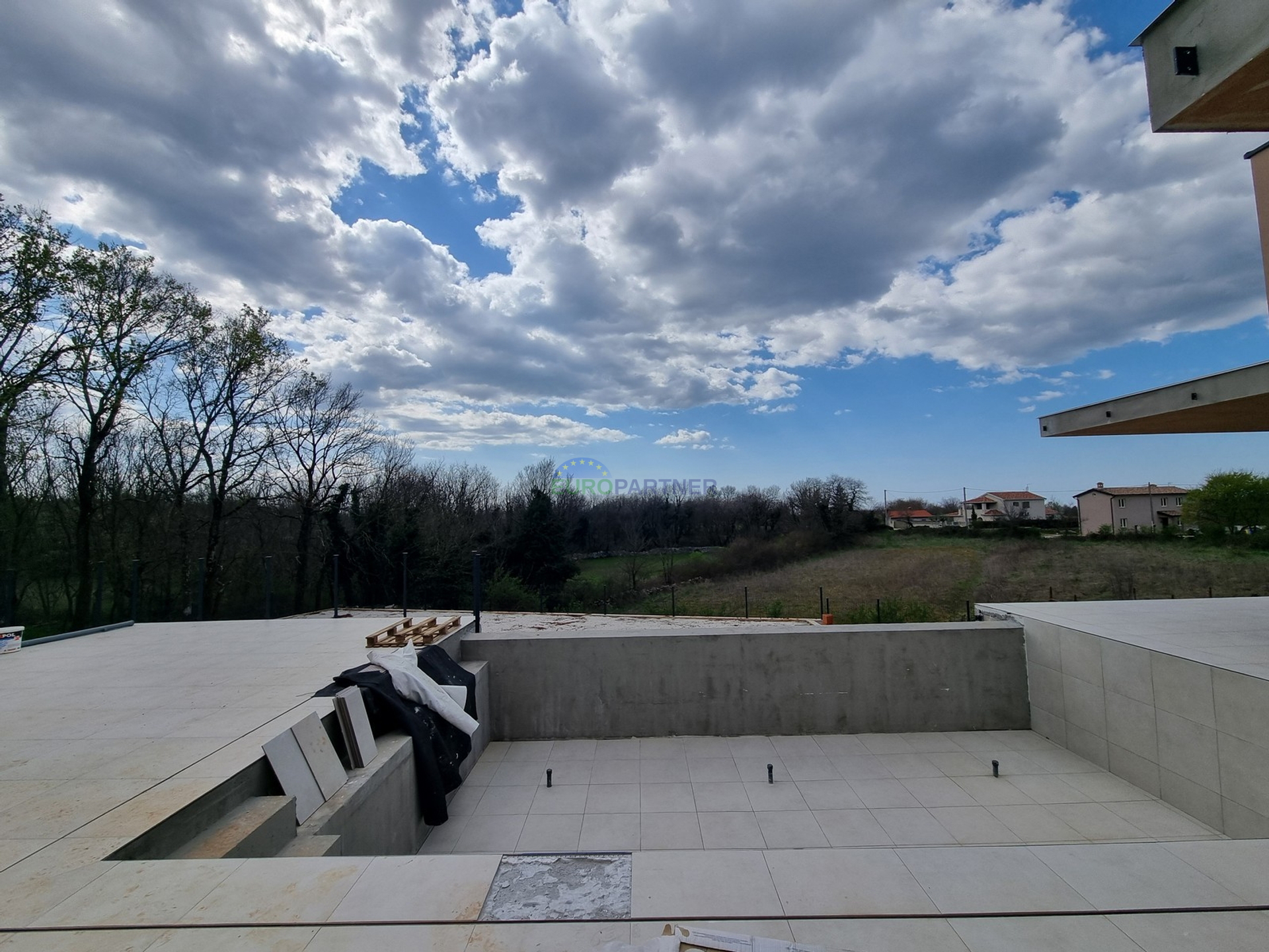 A beautiful villa with an open view of nature, Višnjan, surroundings