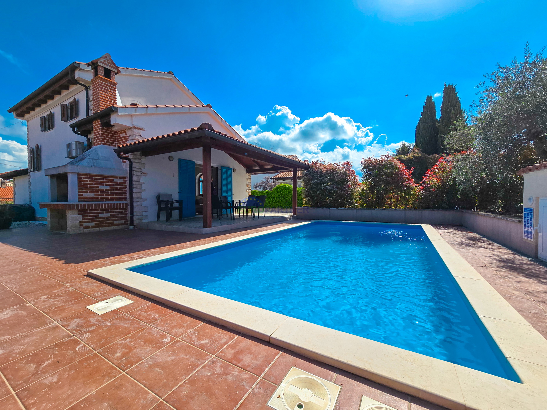 Visignano, bella casa con piscina e grill all'aperto