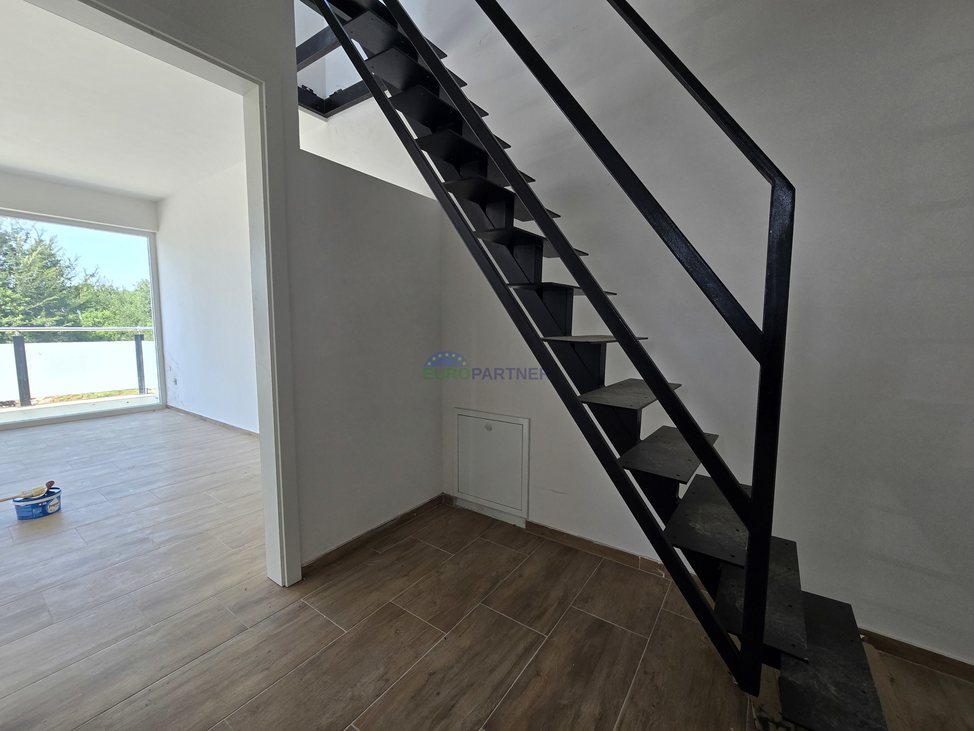 Apartmenthaus mit Meerblick, 10km von Poreč