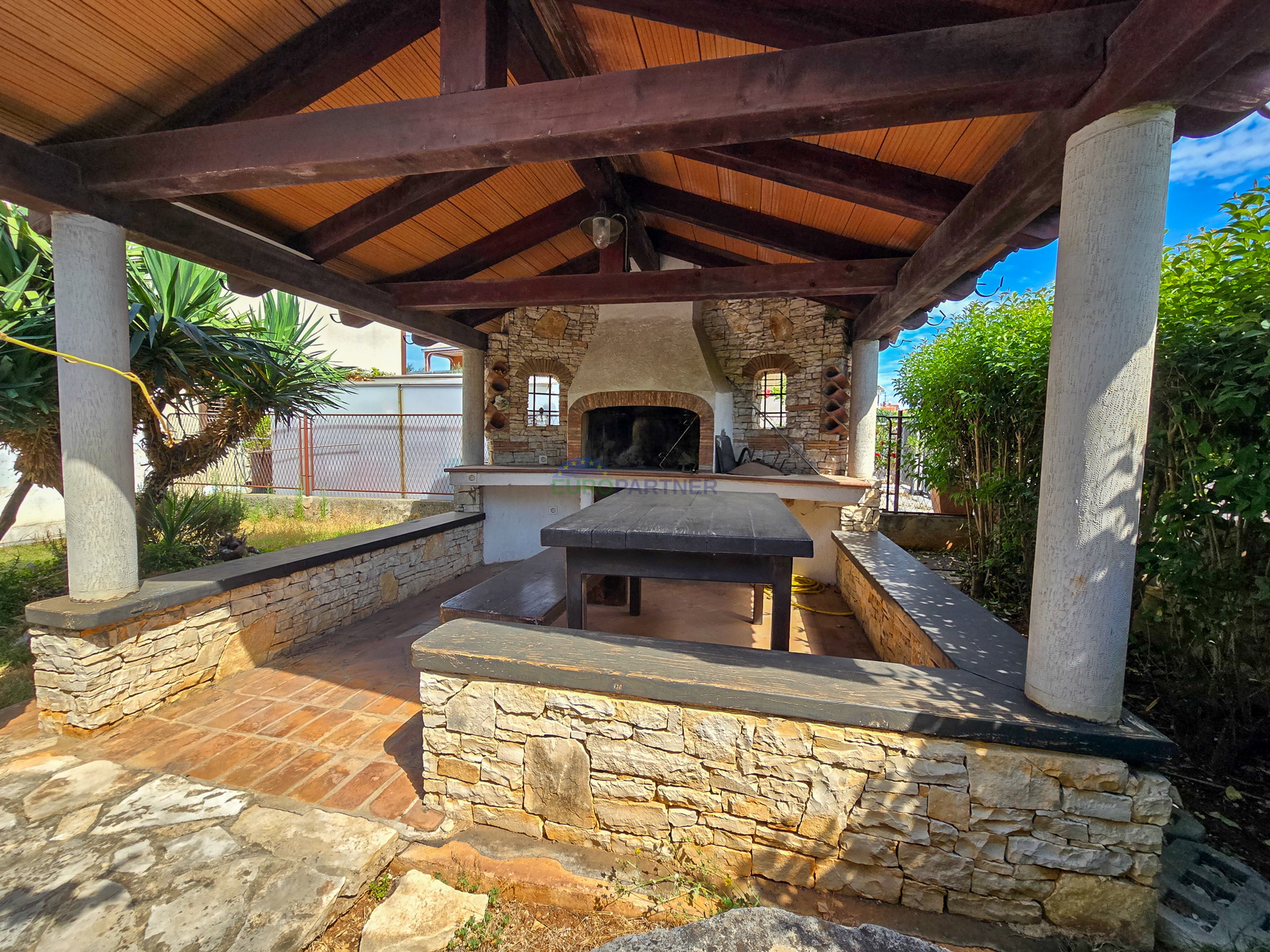 Wohnung mit Garten, Poreč, 800 m vom Meer entfernt