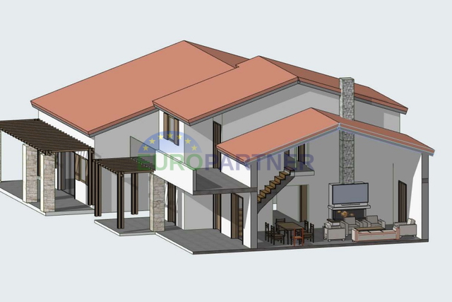Dvojna kuća na atraktivnoj lokaciji u okolici Poreča