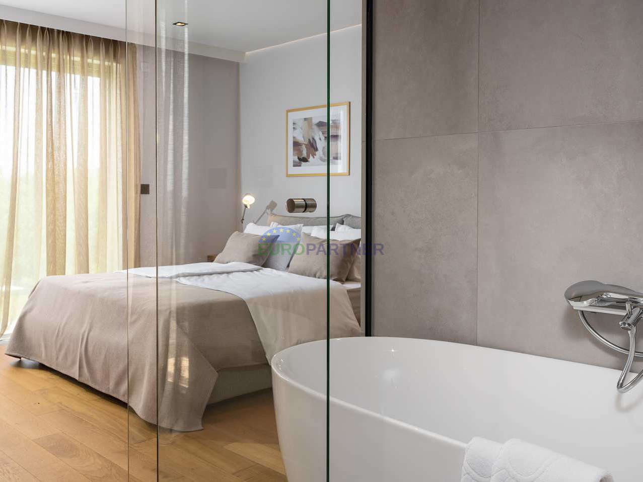 Moderna vila s pogledom na more, Poreč, 900m od mora