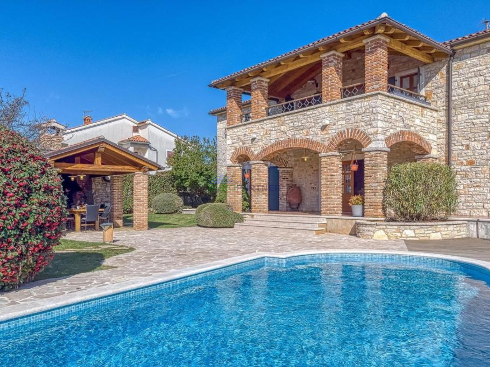Unica villa in pietra autoctona con piscina, Porec