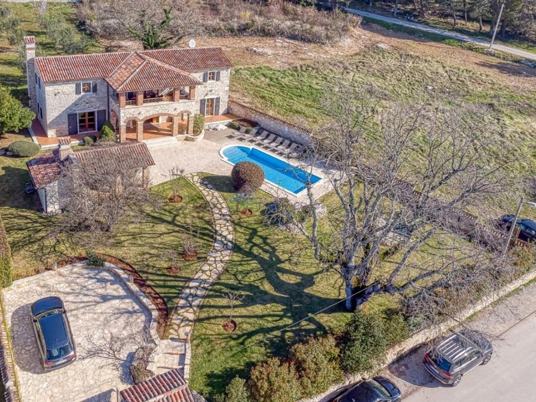 Unica villa in pietra autoctona con piscina, Porec