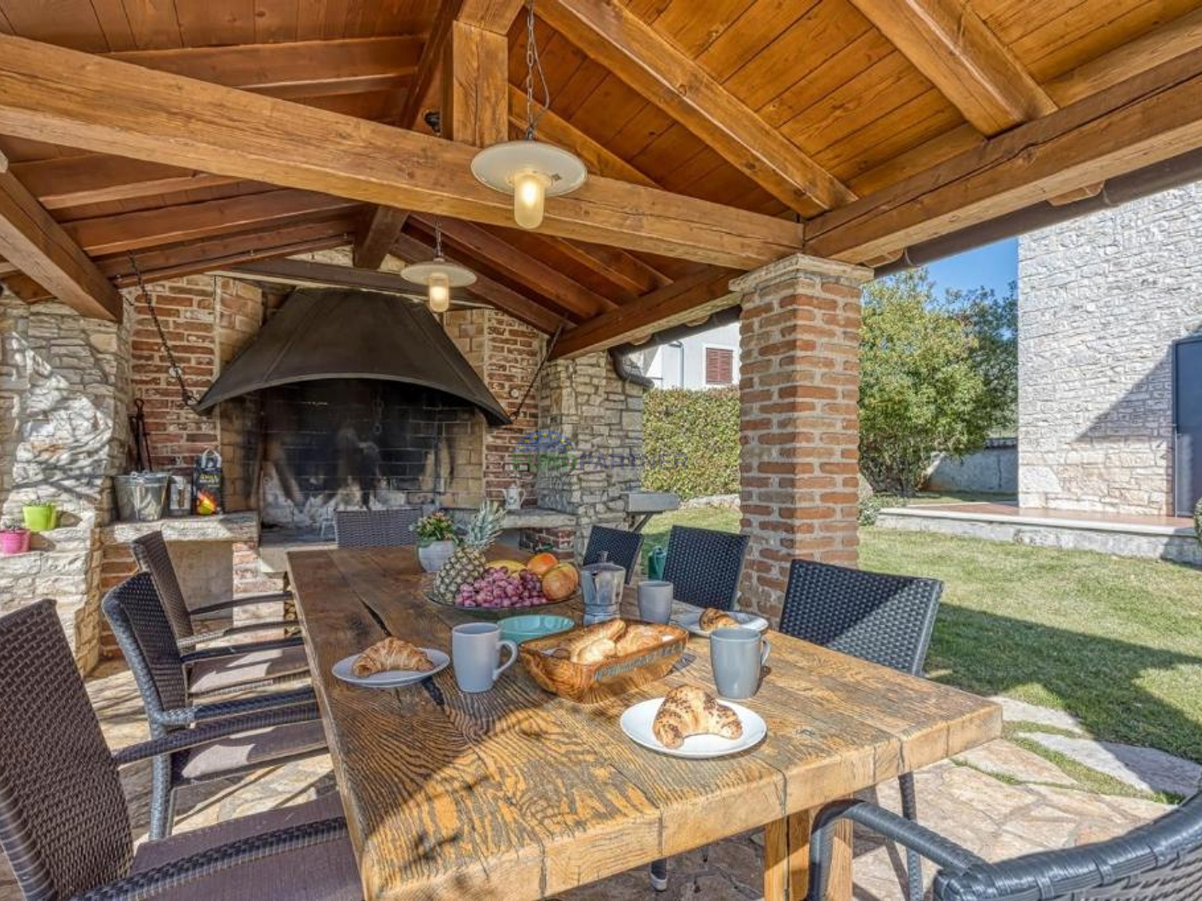 Unica villa in pietra autoctona con piscina, Porec