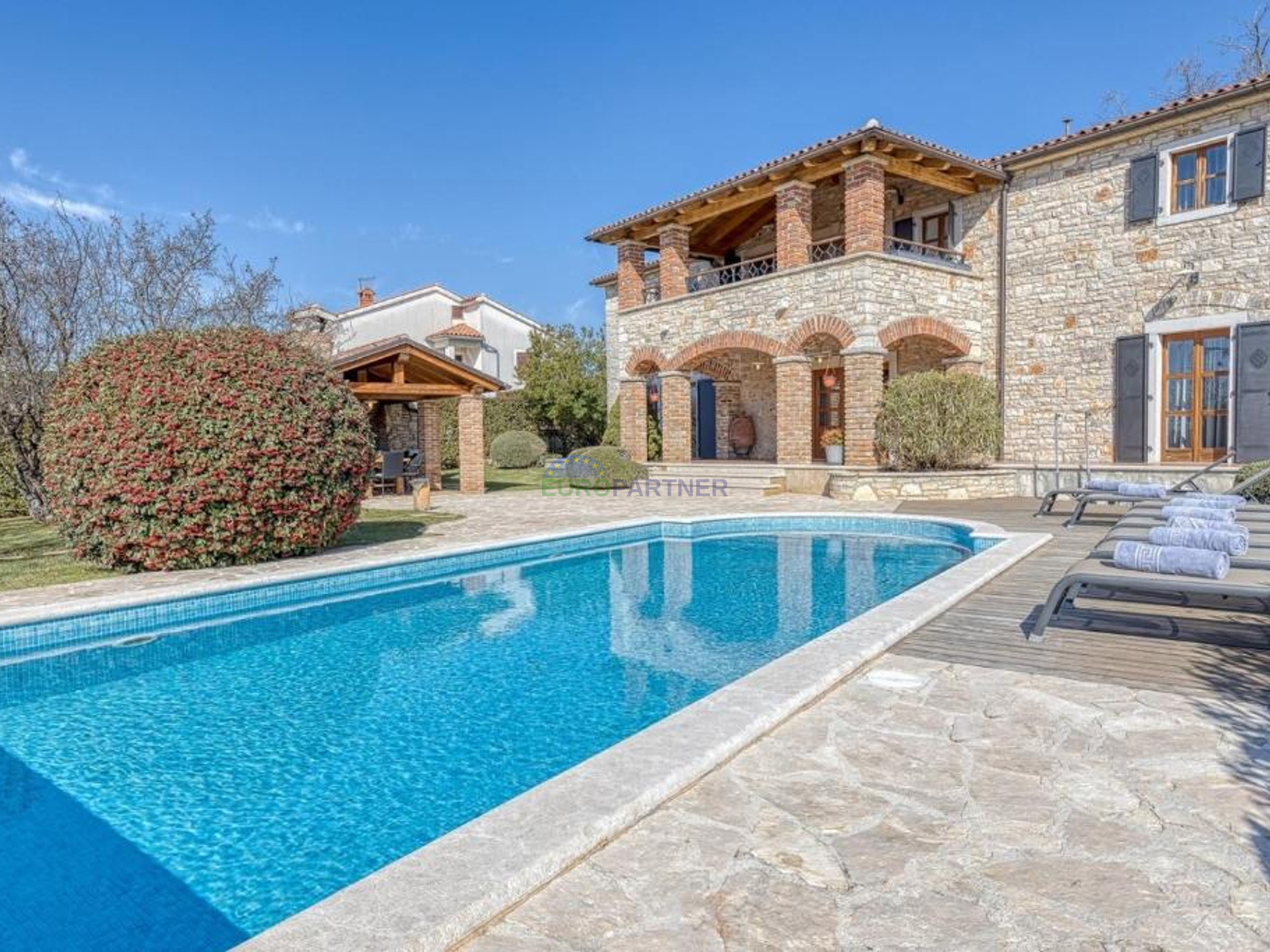 Unica villa in pietra autoctona con piscina, Porec