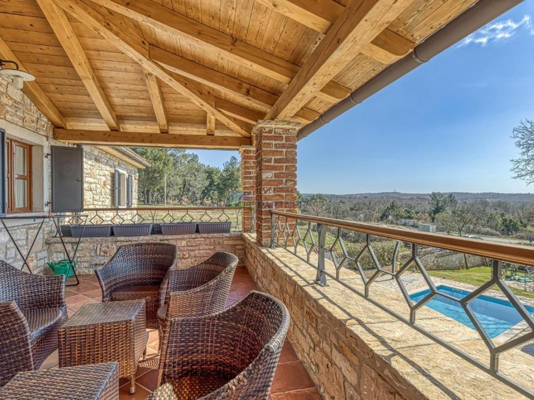 Unica villa in pietra autoctona con piscina, Porec