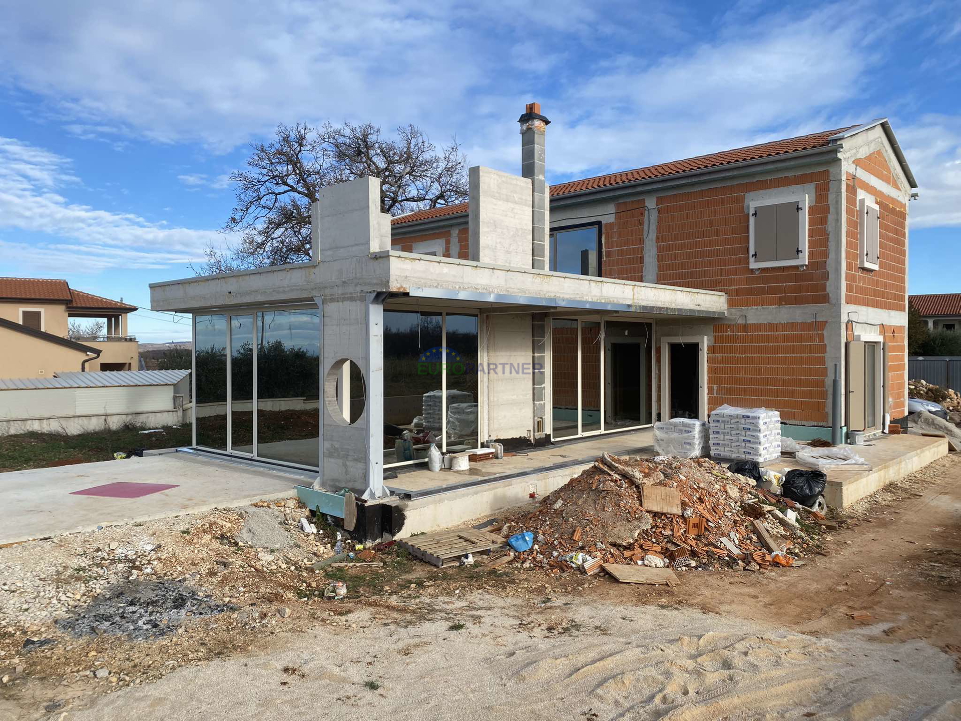 Luxuriöse Villa mit Meerblick, Vižinada