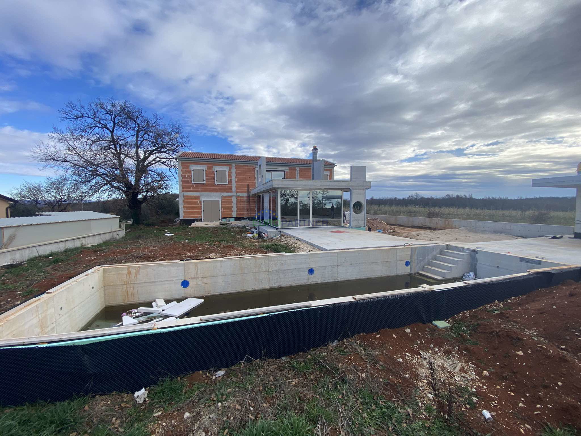 Luxuriöse Villa mit Meerblick, Vižinada