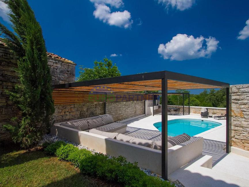 Istra, Baderna, autentična kamena kuća nakon renovacije
