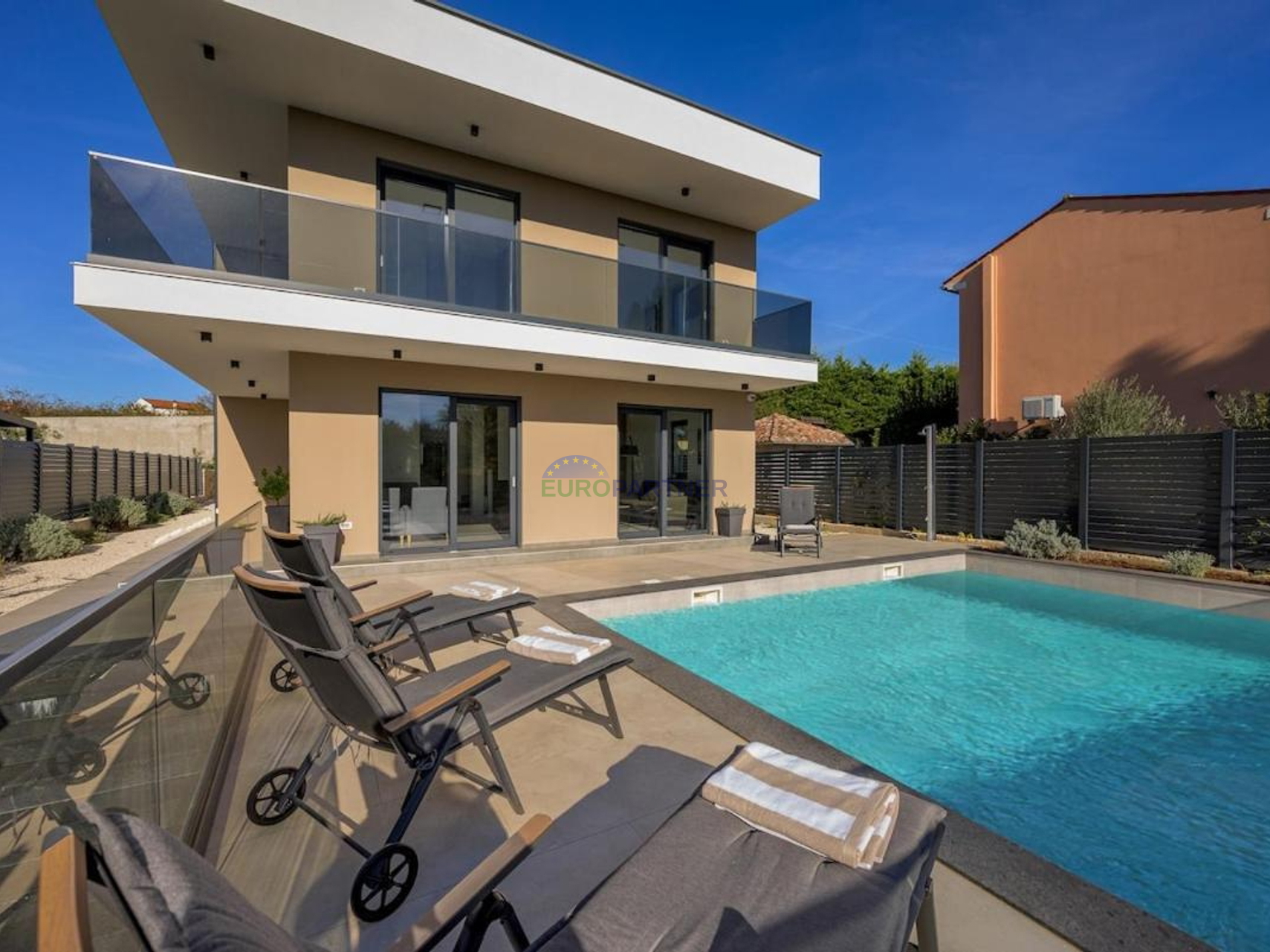 Istrien, Kanfanar, luxuriöse Villa mit Swimmingpool