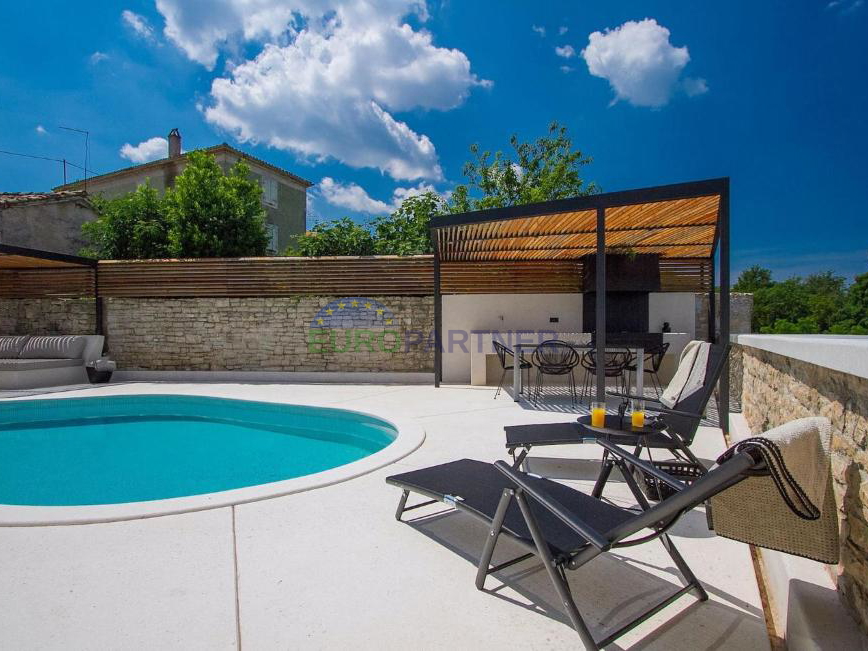 Istra, Baderna, autentična kamena kuća nakon renovacije