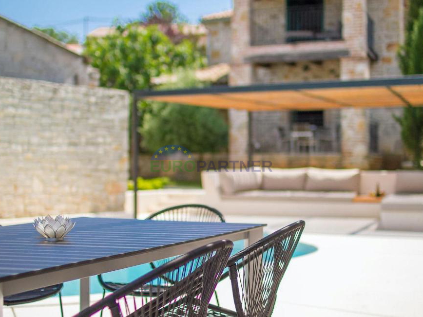 Istra, Baderna, autentična kamena kuća nakon renovacije