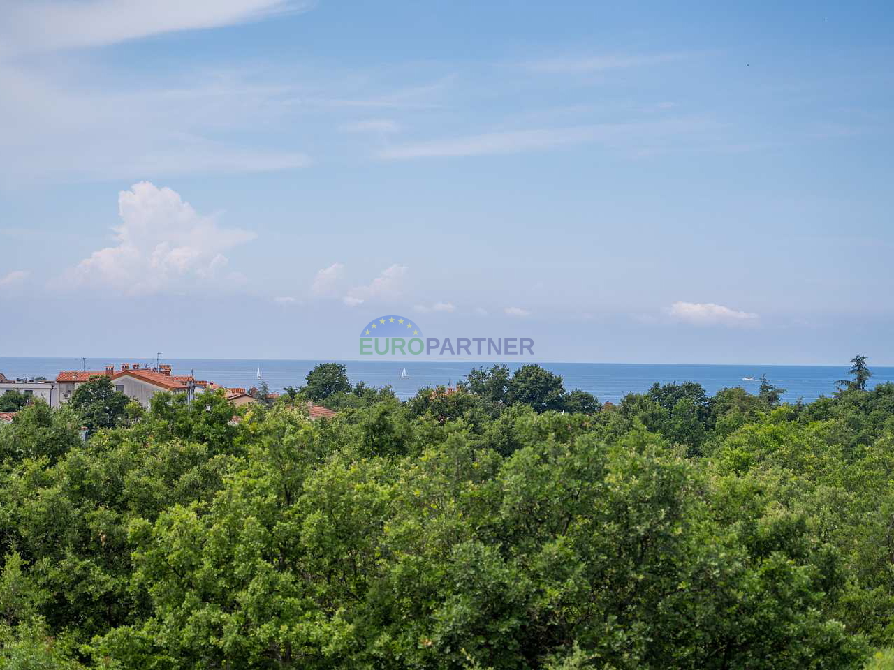 Moderna vila s pogledom na more, Poreč, 900m od mora