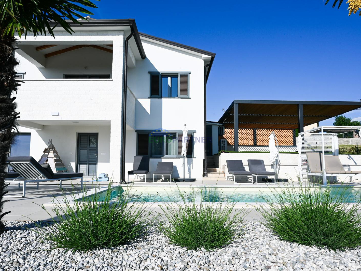 Luksuzna i moderna vila s panoramskim pogledom na more, Poreč, Istra