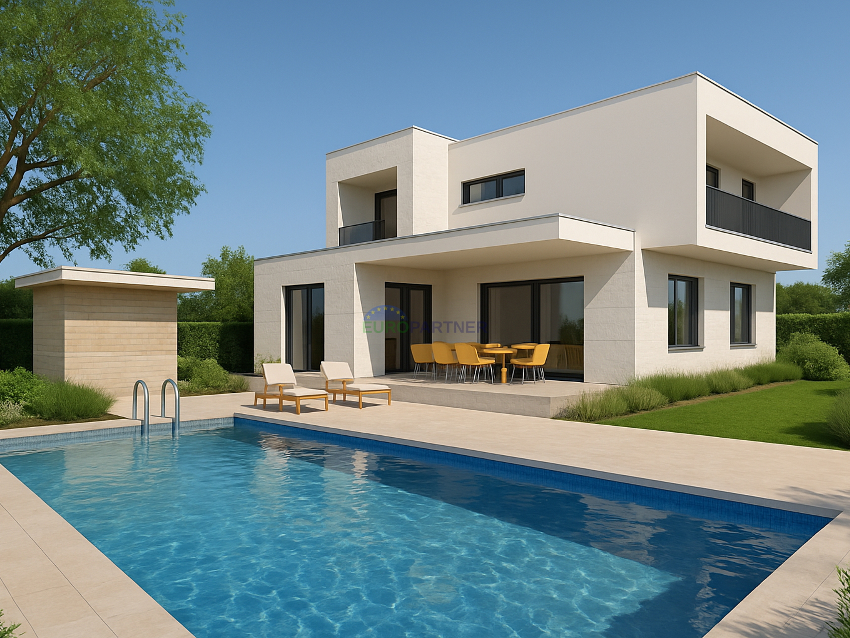 Moderna vila u izgradnji u Istri - Villa Harmony