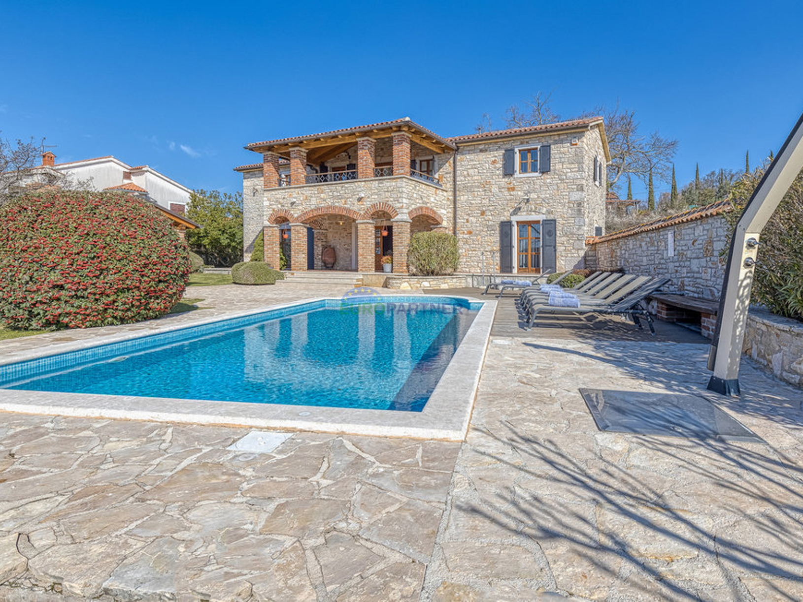 Unica villa in pietra autoctona con piscina, Porec