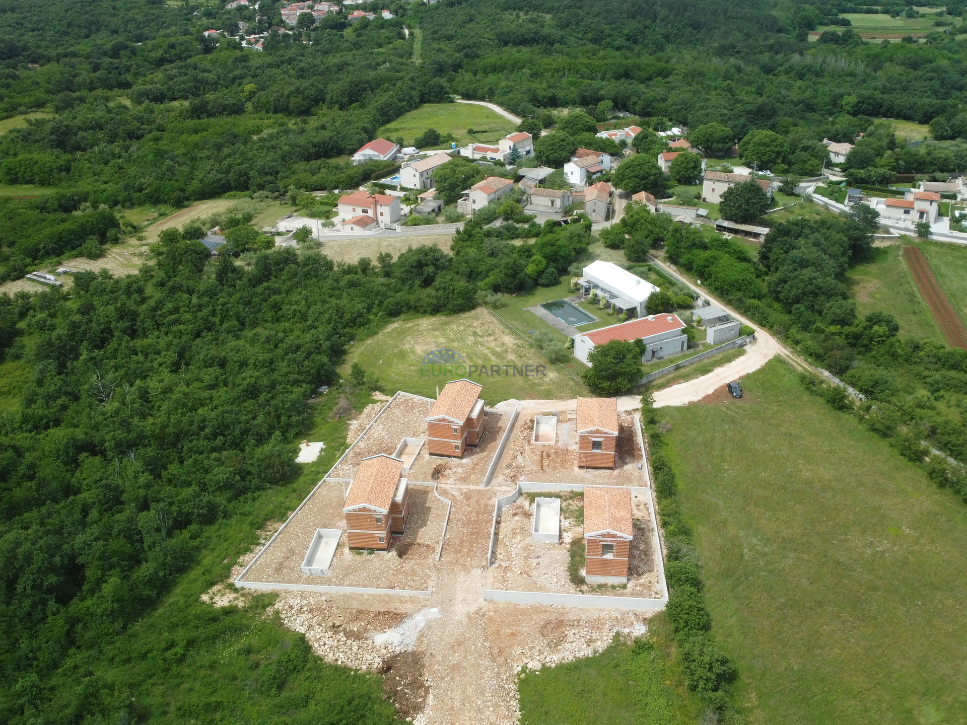 Kuća u ROH BAU fazi, Poreč okolica