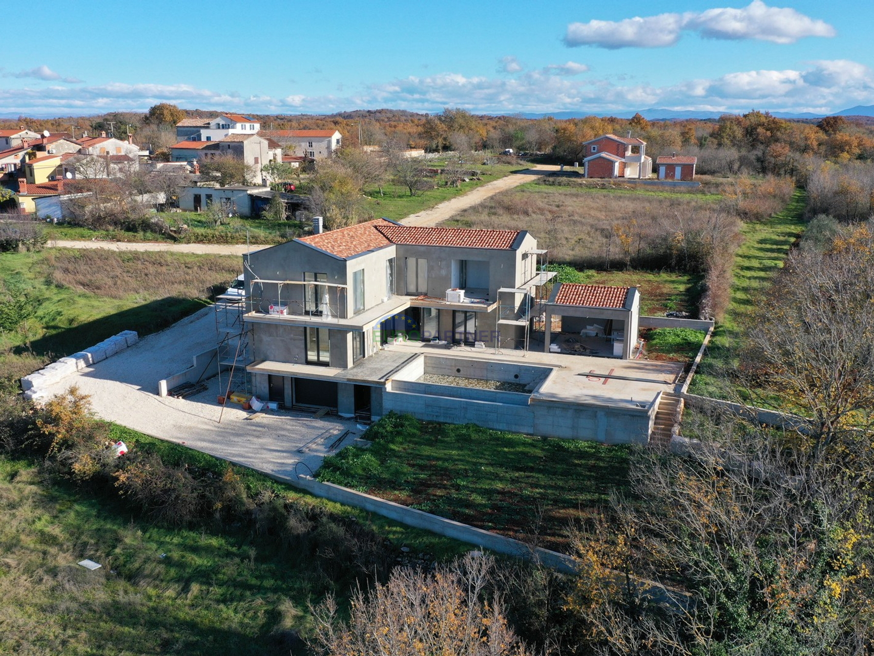 Wunderschöne Villa mit schöner Aussicht, Višnjan, Umgebung