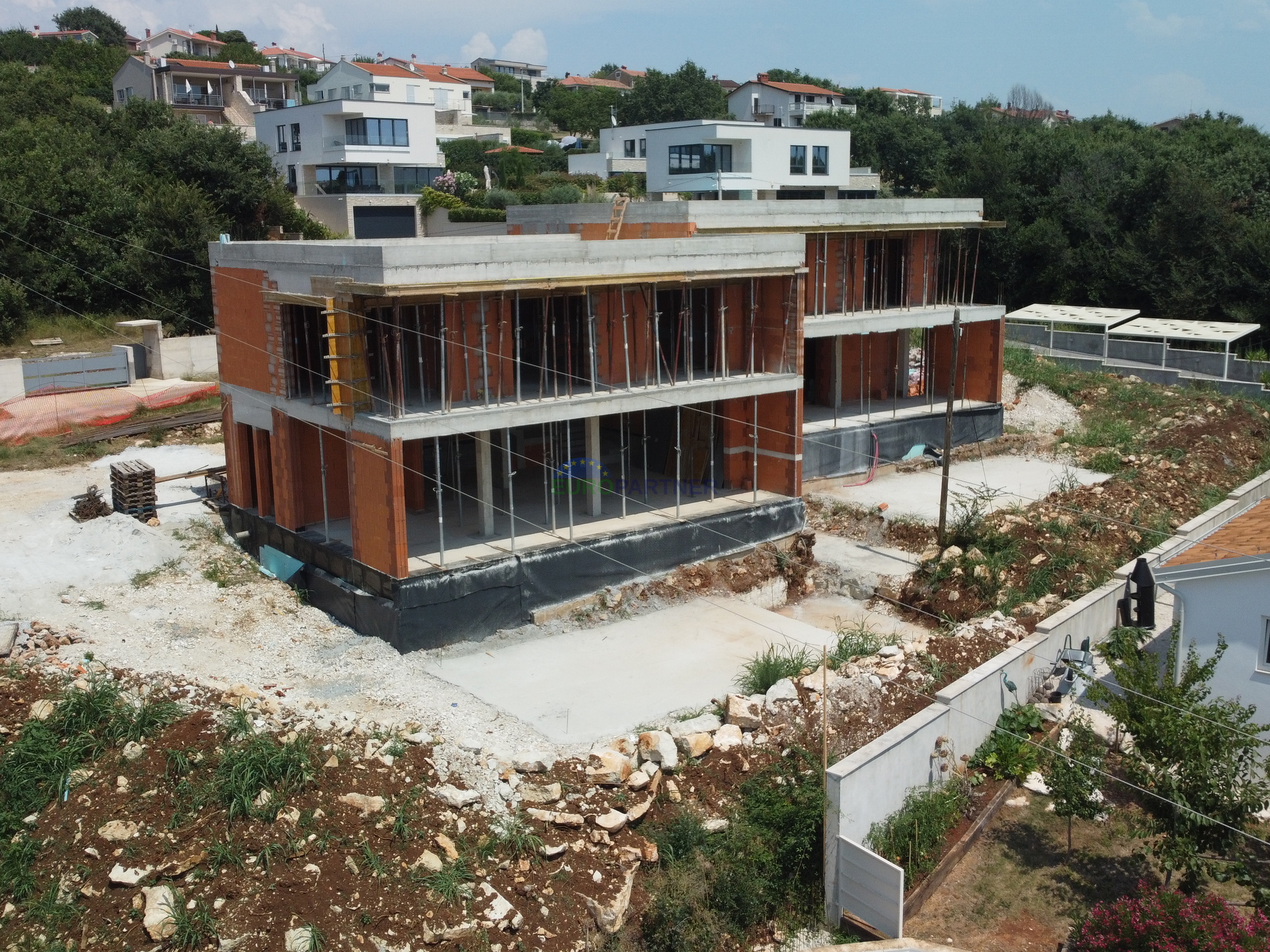 Poreč area, designer villa with SEA view