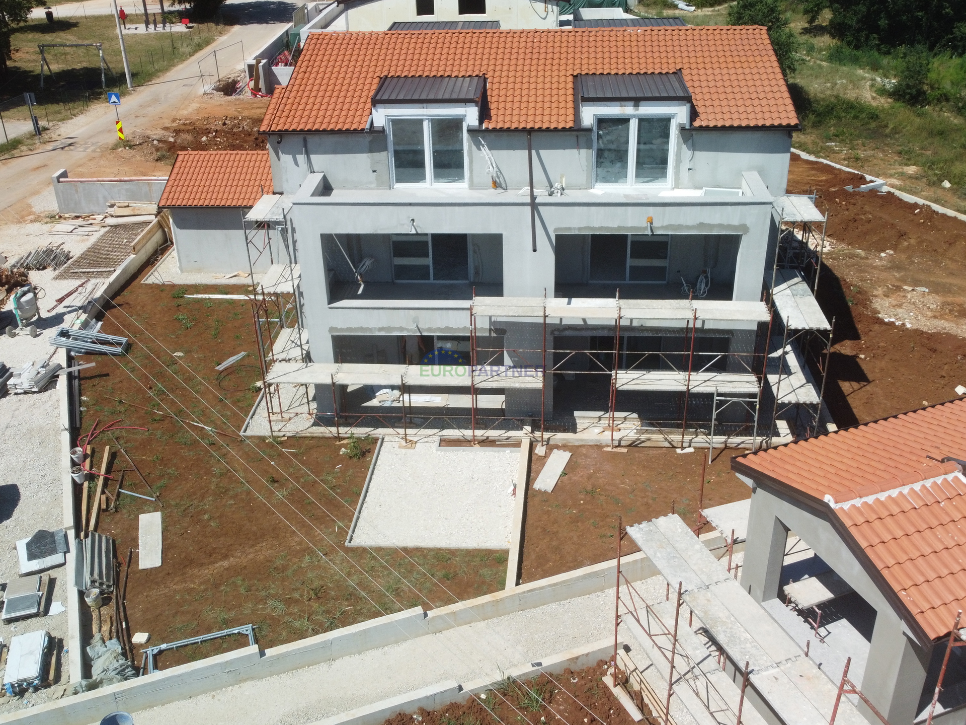 Istria, two-bedroom apartment on the first floor of a new building near Poreč