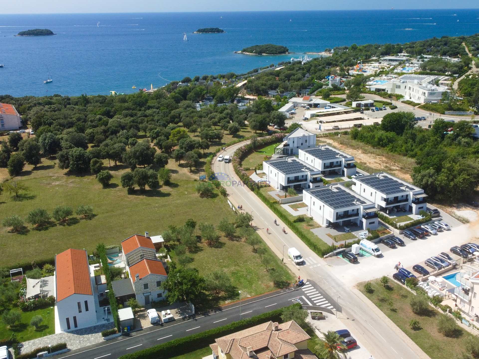 Istra, Funtana, Baugrundstück 100 m vom Meer entfernt