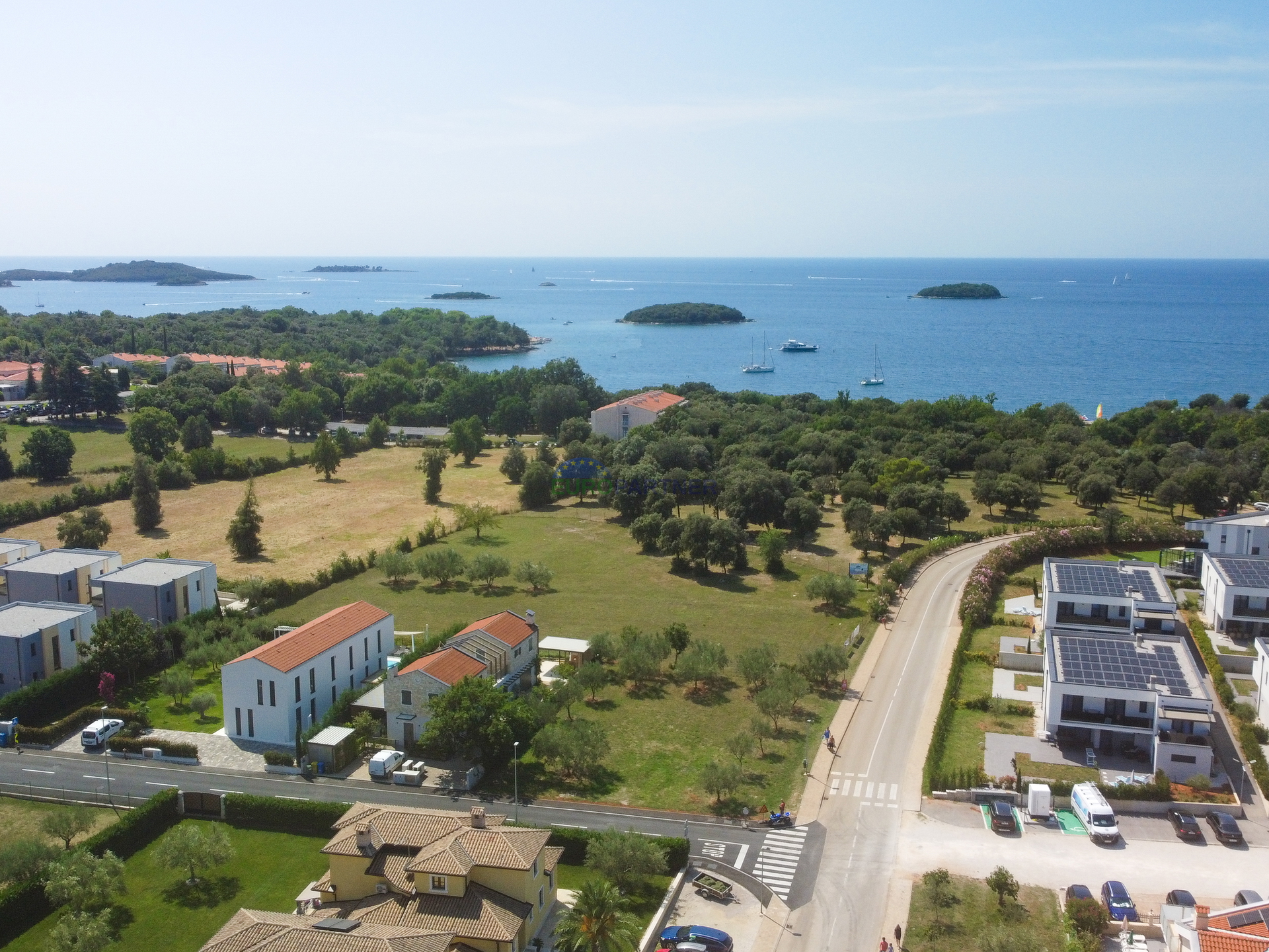 Istra, Funtana, Baugrundstück 100 m vom Meer entfernt