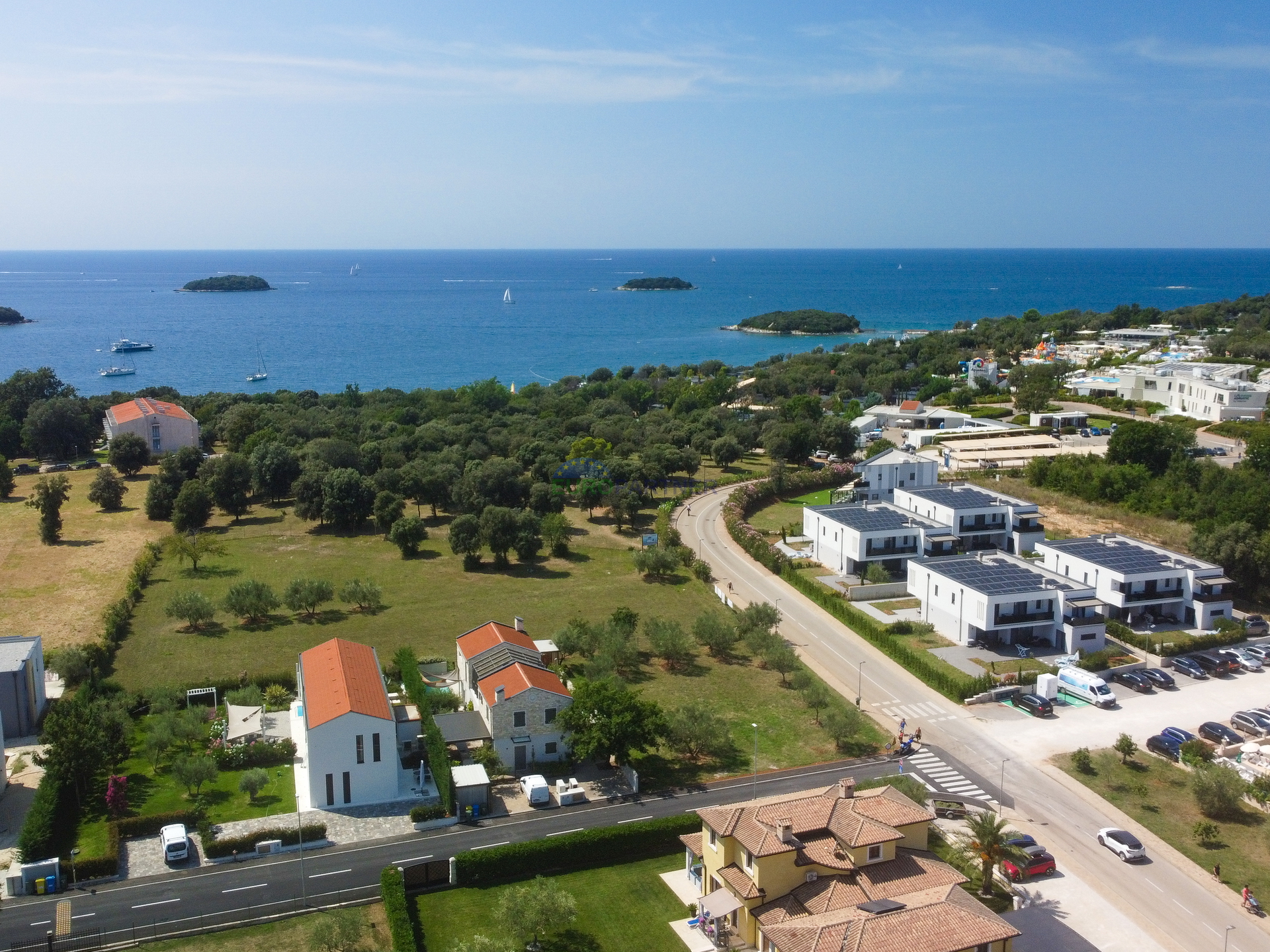 Istra, Funtana, Baugrundstück 100 m vom Meer entfernt