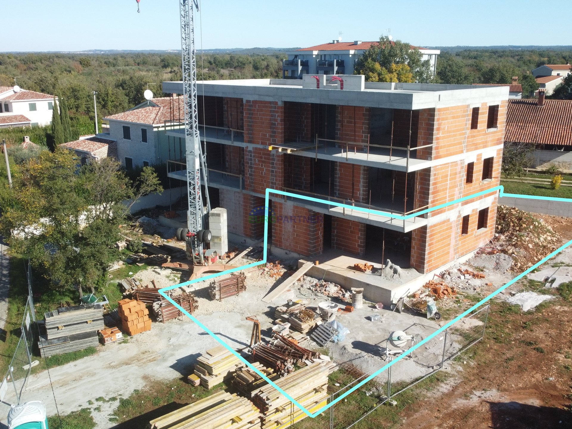 Appartamento con cortile di 400 m2, Poreč