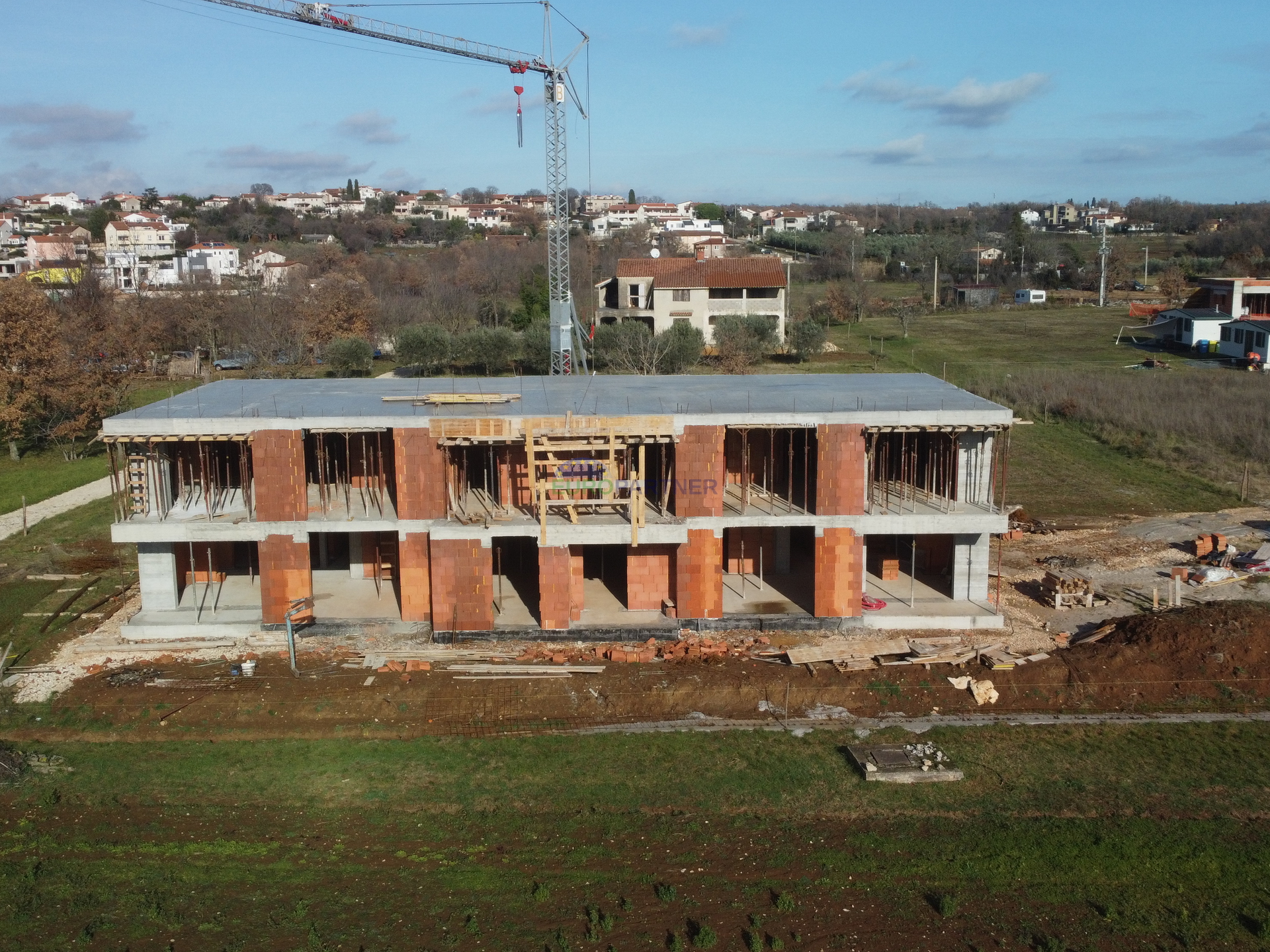 Ground floor apartment, new construction, 4.5 km from the sea, Poreč