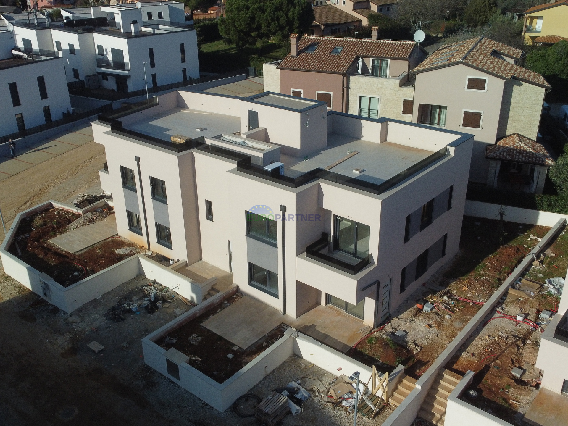 Penthouse with sea view, Poreč, new building