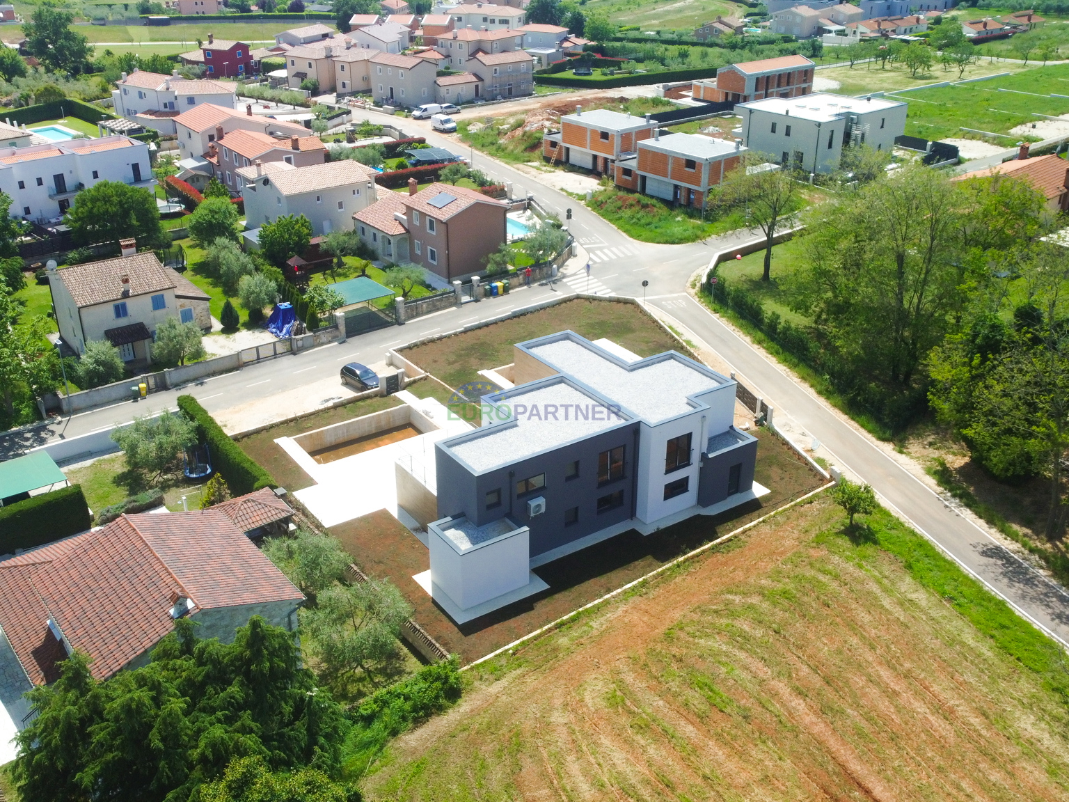 Moderne Villa 7 km von Poreč, Istrien