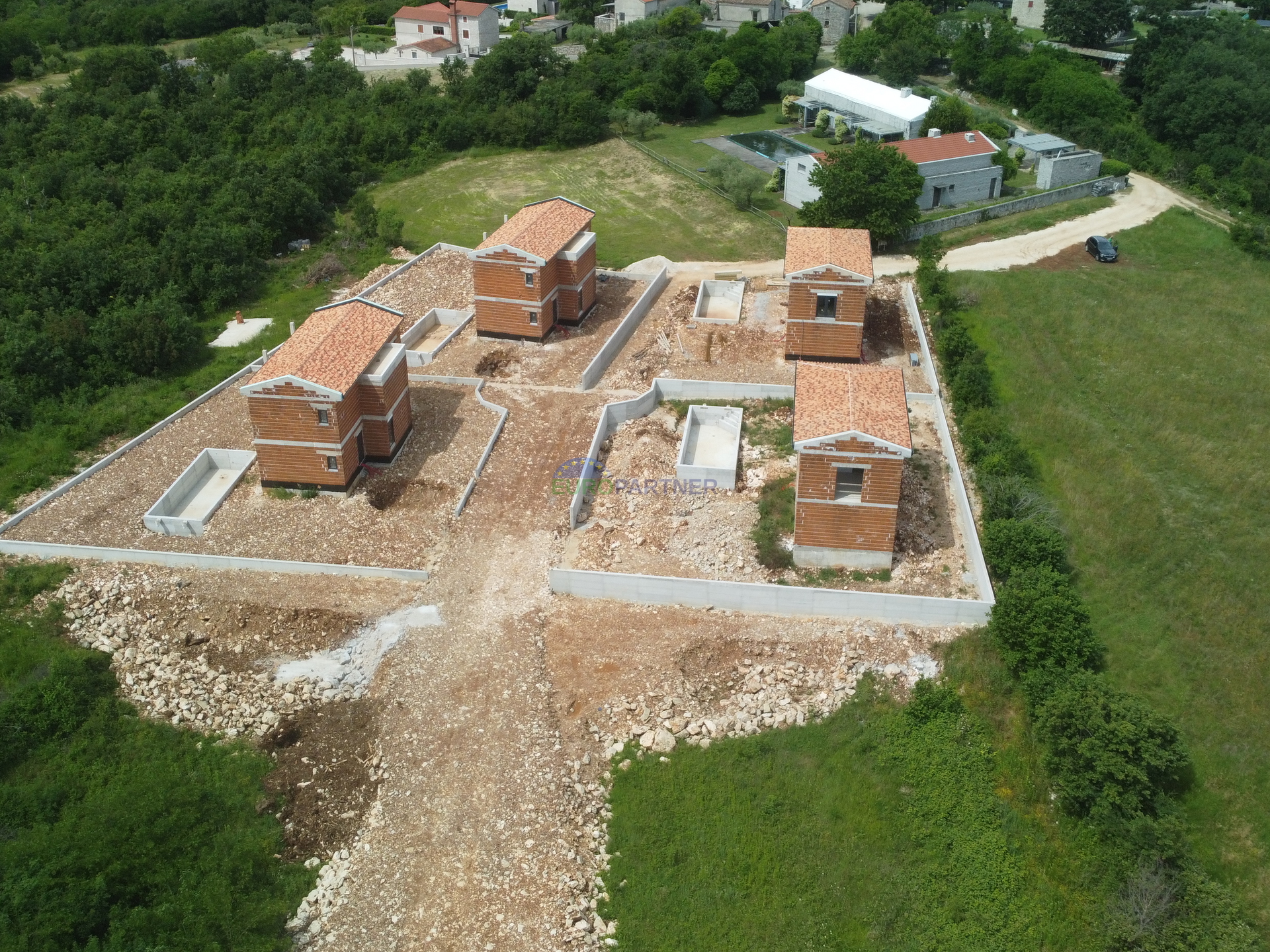 Kuća u ROH BAU fazi, Poreč okolica
