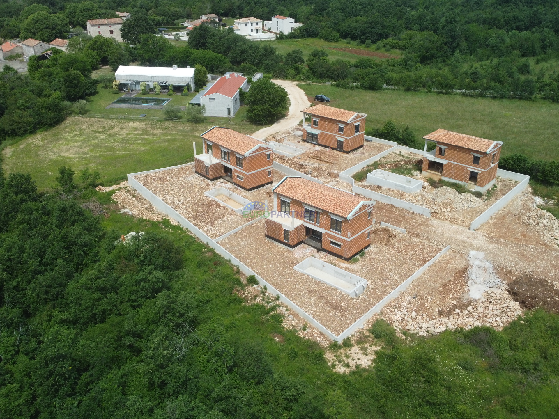 Kuća u ROH BAU fazi, Poreč okolica
