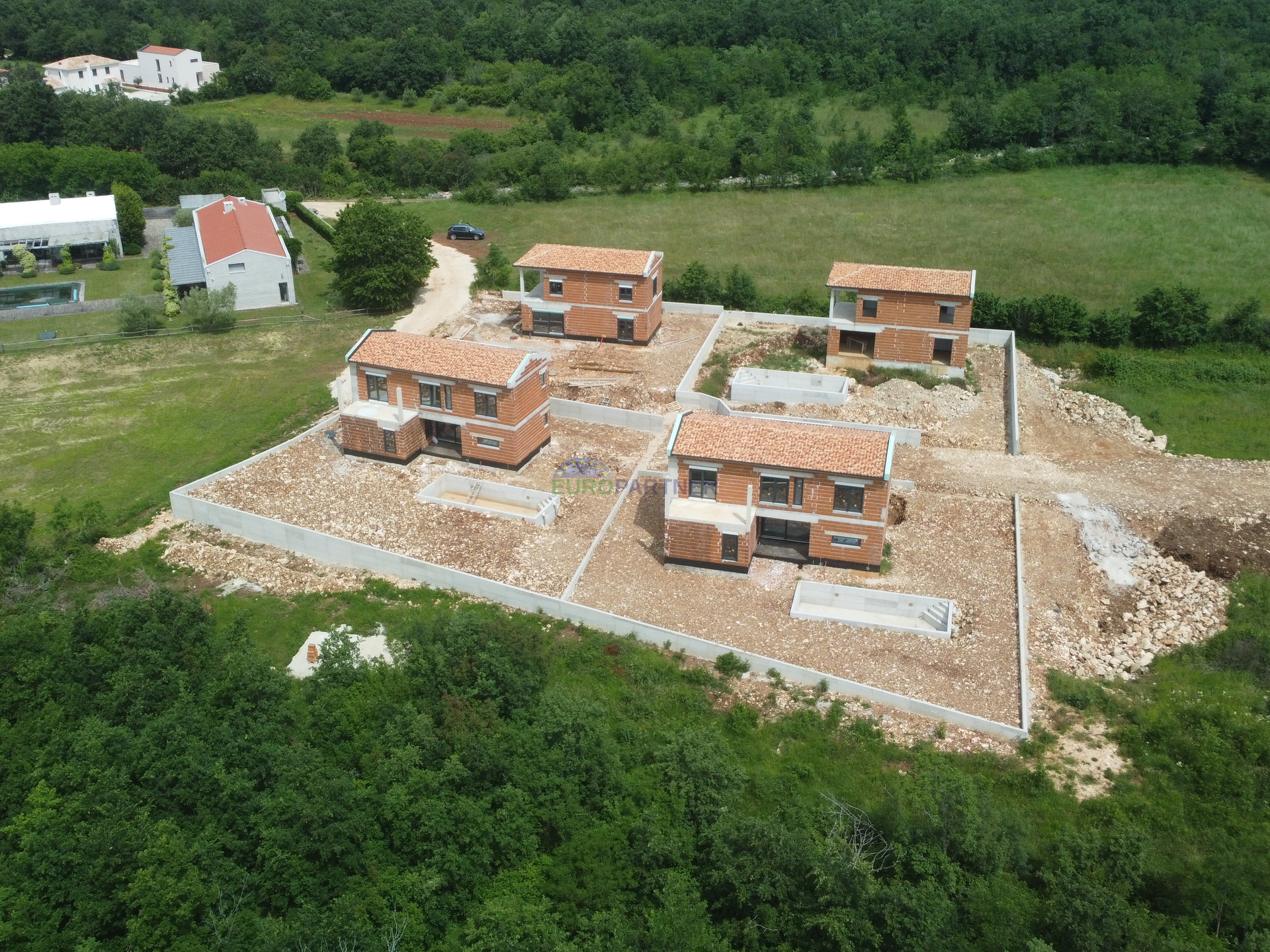 Kuća u ROH BAU fazi, Poreč okolica