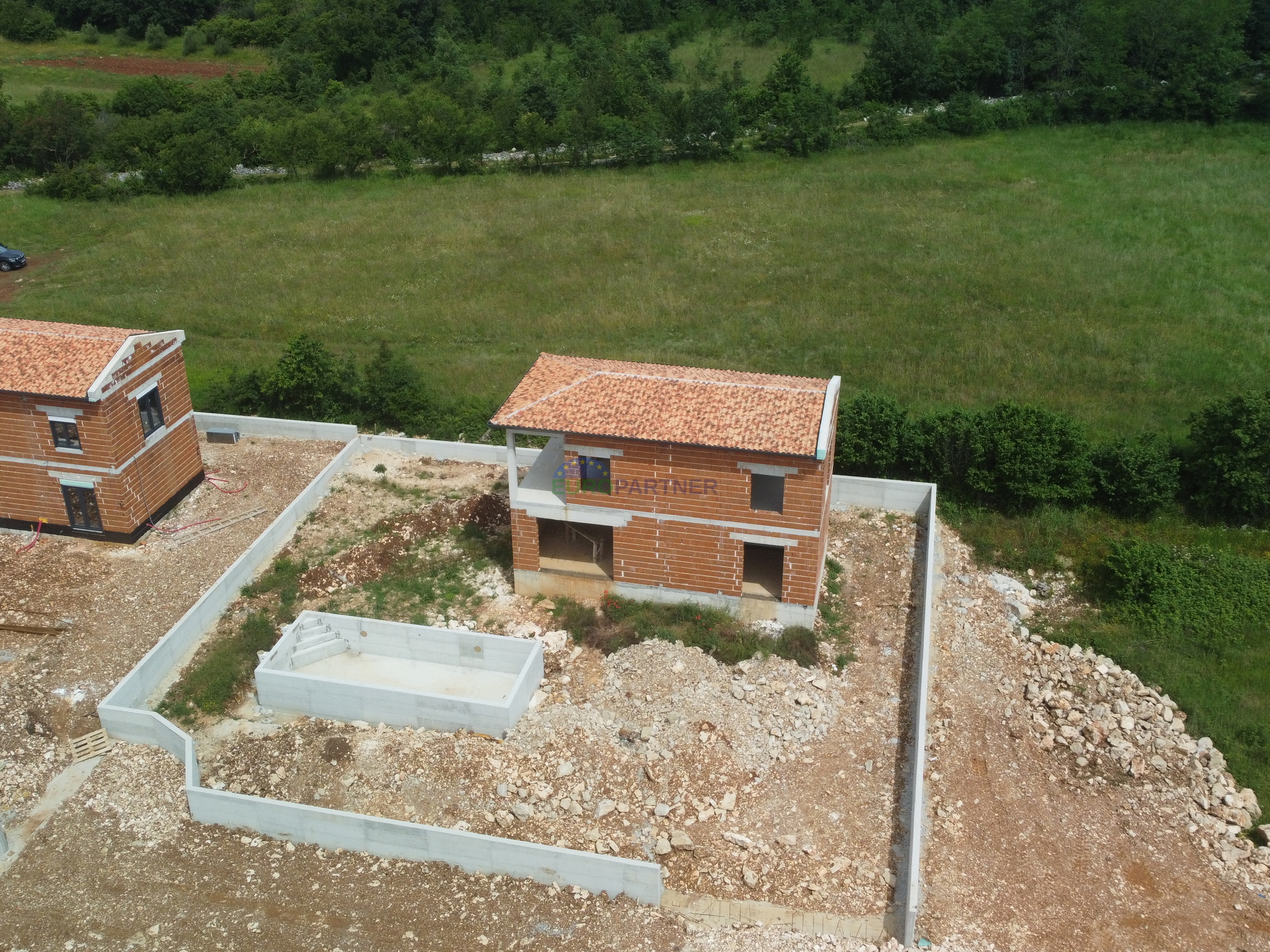 Kuća u ROH BAU fazi, Poreč okolica